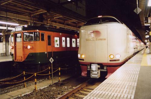 JR西日本・東海285系・JR東日本113系